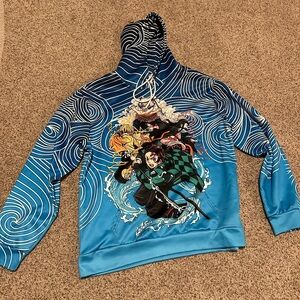 Men’s extra large anime demon slayer hoodie